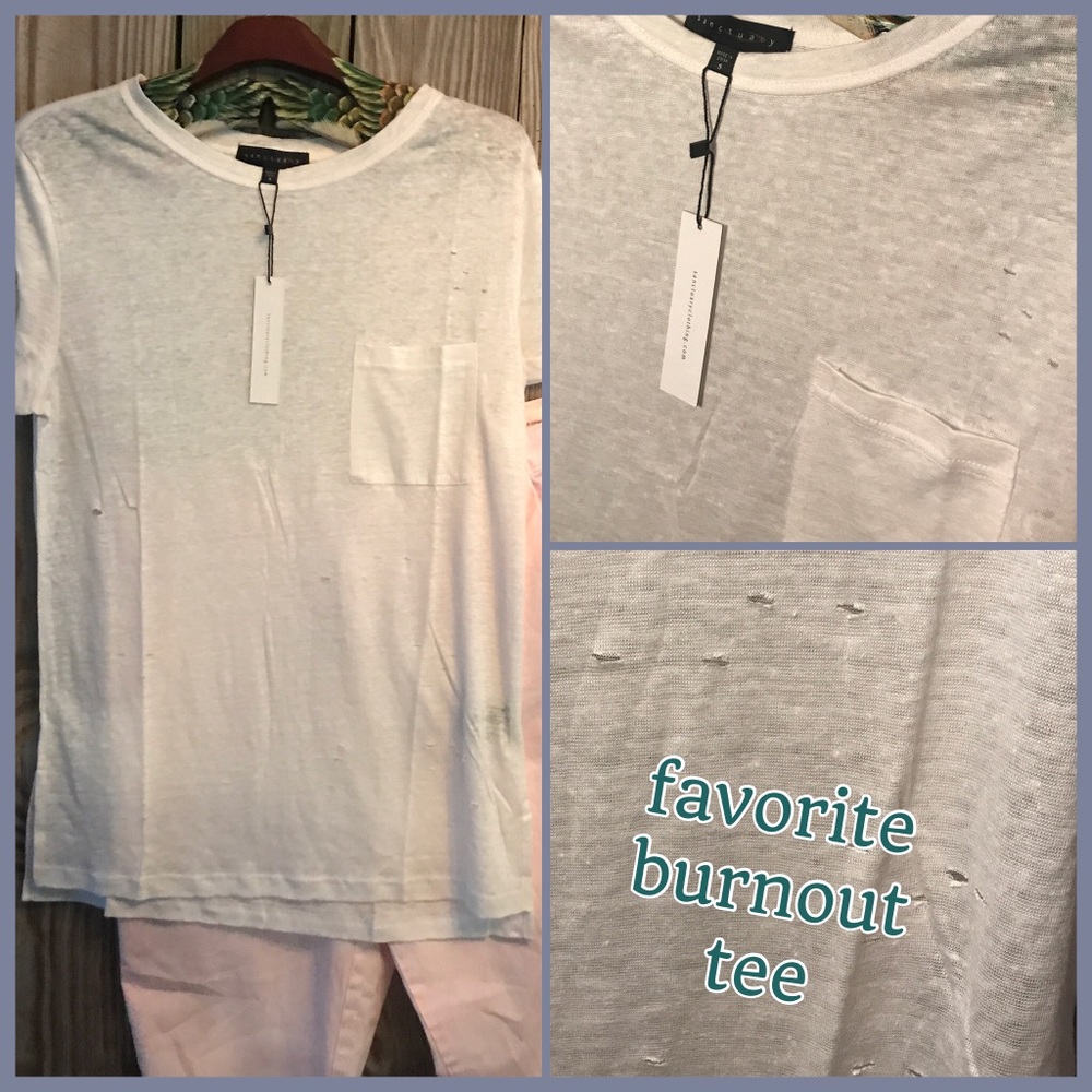 @Soft Linen Distressed T. Will be your favorite !!